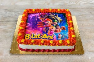 tort mario, torty dla dzieci lubartów